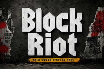 Block Riot Font: Bold Typography for Creative Projects