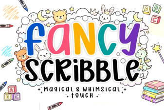 Fancy Scribble Font for Creative Design Projects
