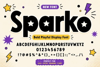 Sparko Font: Bold Typography for Creative Projects