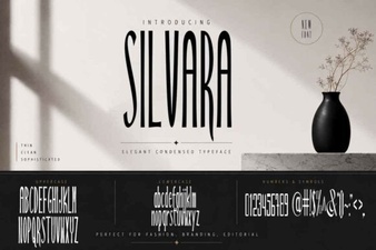 Silvara Font: Elegant Typography for Creative Projects