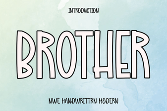 Brother Font: Creative Typography for Design Projects