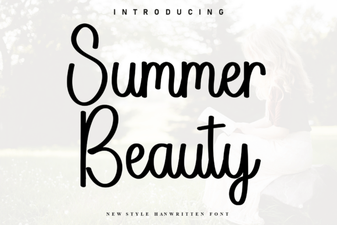Summer Beauty Font: Fresh Typography for Creative Projects