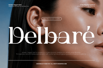 Delbare Font: Elegant Typography for Creative Projects